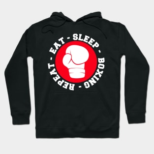 Eat Sleep Boxing Repeat Hoodie